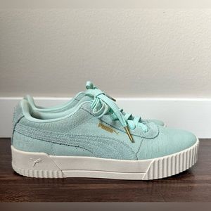 Puma Women's Mint Green Sneakers